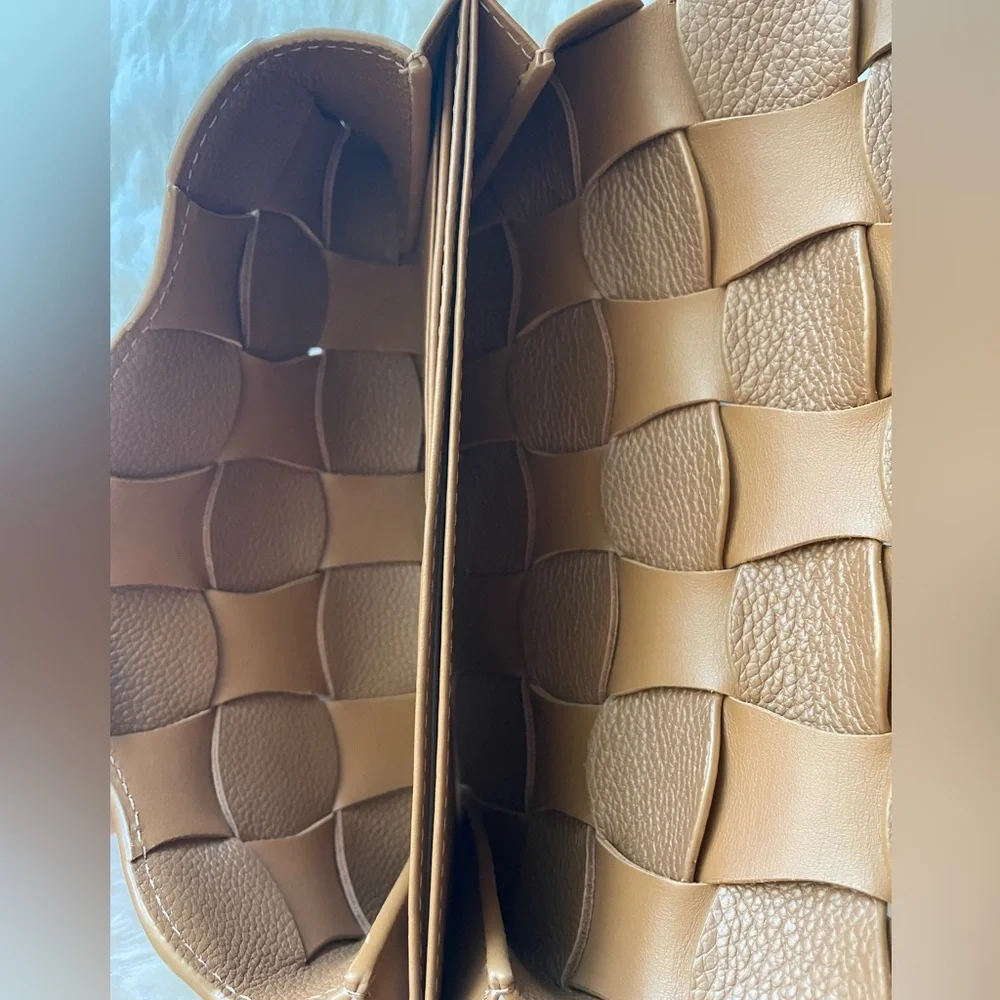 Polene Neiti Clutch Bag in Camel - Picture 15 of 16